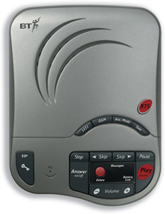 BT Response 75Plus Answerphone with 50 Minute Digital Message Capacity Grey Ref 045208