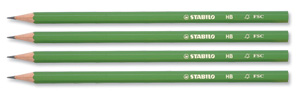 Stabilo Pencil High-quality FSC-compliant HB Ref 304/hb [Pack 12]