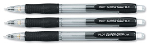 Pilot SuperGrip Mechanical Pencil with Cushion Grip 0.5mm Lead Ref H185SL01 [Pack 12]