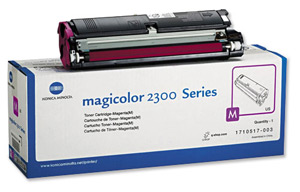 Konica Minolta Laser Toner Cartridge Page Life 1500pp Magenta [for Magicolor 2300] Ref 1710517003