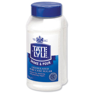 Tate and Lyle White Sugar Tub Dispenser 750g Ref A03907 Ident: 616A