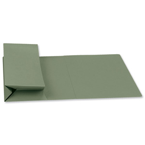 Guildhall Probate Wallets Manilla 315gsm 75mm Foolscap Green Ref PRW2-GRNZ [Pack 25]