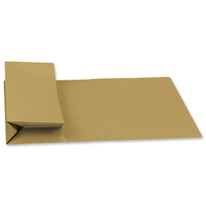 Guildhall Probate Wallets Manilla 315gsm 75mm Foolscap Yellow Ref PRW2-YLWZ [Pack 25]