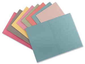 Guildhall Square Cut Folders Manilla 315gsm Foolscap Orange Ref FS315-ORGZ [Pack 100]