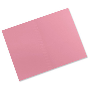 Guildhall Square Cut Folders Manilla 315gsm Foolscap Pink Ref FS315-PNKZ [Pack 100]