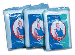 Wallace Cameron Triangular Bandages Hard-wearing Compliance Reusable Ref 1805017 [Pack 6]