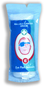 Wallace Cameron Eye Dressings Pad on Bandage Ref 1402023 [Pack 6]