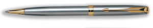 Parker Sonnet Ball Pen Stainless Steel with Gold Trim Ref S0704390