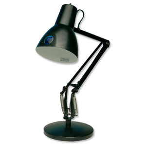 Helix Classic GLS Desk Lamp 60W Black Ref VL1010