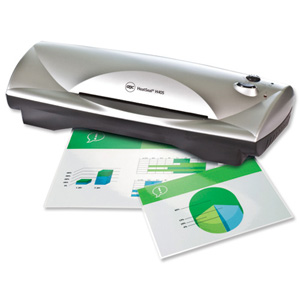 GBC H405 A4 Laminator Office for Sizes ID-A4 360micron 3.4kg W500xD225xH125mm Ref 2100971