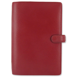 Filofax Finsbury Personal Organiser for Paper 95x171mm Personal Red Ref 025310
