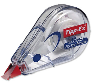 Tipp-Ex Mini Pocket Mouse Correction Tape Roller 5mmx5m Ref 812870
