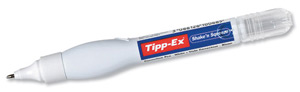 Tipp-Ex Shake n Squeeze Correction Fluid Pen Fine Point Ref 802298