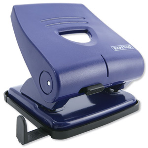 Rapesco 827P Punch 2-Hole ABS-top Capacity 30x 80gsm Blue Ref PF827PL2