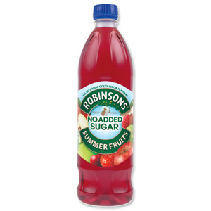 Robinsons Special R Squash No Added Sugar 1 Litre Summer Fruits Ref A02105 [Pack 12]