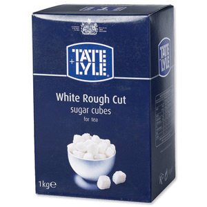 Tate and Lyle White Sugar Cubes Rough-cut 1 Kg Ref A03902 Ident: 616C