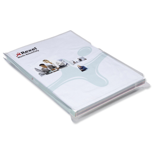 Rexel Nyrex Folder Cut Back Expanding Gusset 25mm Ref 2001015 [Pack 10]