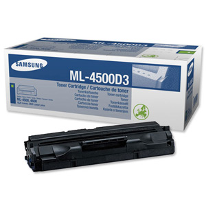 Samsung Laser Toner Cartridge Page Life 2500pp Black [for ML4500 4600] Ref ML4500D3-ELS