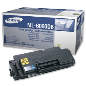 Samsung Laser Toner Cartridge Page Life 6000pp Black [for ML6040 6060 N] Ref ML6060D6-ELS