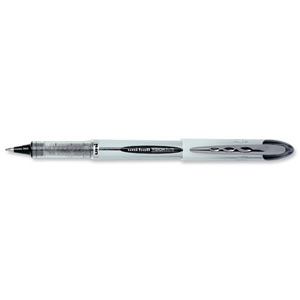 Uni-ball UB200 Vision Elite Rollerball Pen 0.8mm Tip 0.6mm Line Black Ref 9007000 [Pack 12]