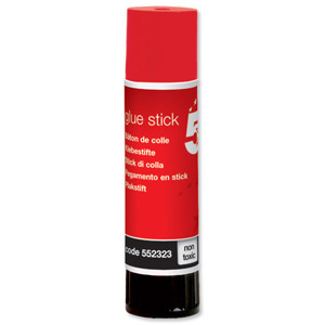 5 Star Glue Stick Solid Washable Non-toxic Small 10g