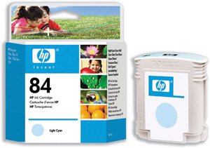 Hewlett Packard [HP] No. 84 Inkjet Cartridge 69ml Light Cyan for Deskjet 10 20 50 Ref C5017A