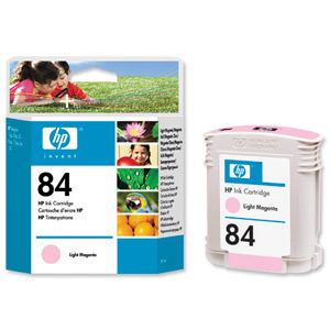 Hewlett Packard [HP] No. 84 Inkjet Cartridge 69ml Light Magenta for Deskjet 10 20 50 Ref C5018AE