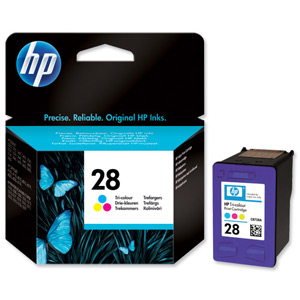 Hewlett Packard [HP] No. 28 Inkjet Cartridge Page Life 240pp 8ml Colour Ref C8728AE
