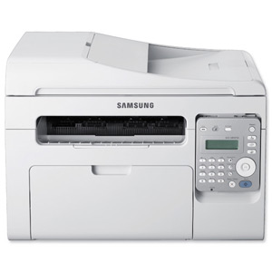 Samsung SCX-3405FW Mono Multifunction Laser Printer Fax Wireless USB 20ppm 1200x1200dpi A4 Ref SCX3405FW