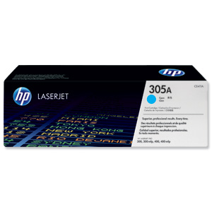 Hewlett Packard [HP] No. 305A Laser Toner Cartridge Page Life 2600pp Cyan Ref CE411A Ident: 692I