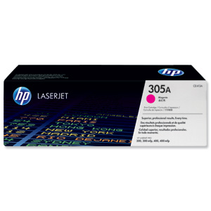 Hewlett Packard [HP] No. 305A Laser Toner Cartridge Page Life 2600pp Magenta Ref CE413A