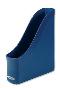 Rexel Agenda2 Magazine Rack File Finger-pull Recycled A4 Blue Ref 210102