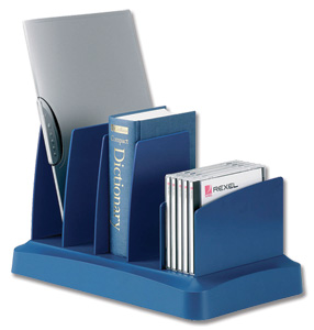 Rexel Agenda2 Vertical Sorter W226xD354xH174mm Blue Ref 2101032