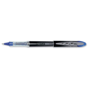 Uni-ball UB205 Vision Elite Rollerball Pen 0.5mm Tip 0.3mm Line Blue Ref 9007051 [Pack 12]