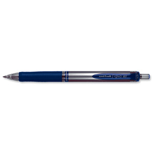 Uni-ball SigNo Gel RT Rollerball Pen Retractable Fine 0.7mm Tip 0.5mm Line Blue Ref 9004551 [Pack 12]