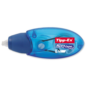 Tipp-Ex Micro Tape Twist Correction Roller with Rotating Cap 5mmx8m Ref 8706151 [Pack 10]