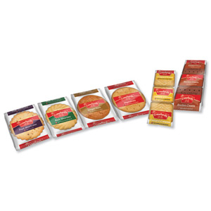 Crawfords Mini Packs Assorted Biscuits 6 Varieties Ref VTPCBC100 [Pack 100]