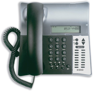Doro Congress Telephone Corded 2-Way Speakerphone and Headset Socket 20 Memories Caller Display Ref 205