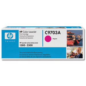 Hewlett Packard [HP] Laser Toner Cartridge Page Life 4000pp Magenta [for Laserjet 2500] Ref C9703A