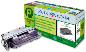 Armor Compatible Laser Toner Cartridge Black [HP C4127X and Canon EP-52 Equivalent] Ref K11349