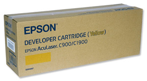 Epson Laser Toner Cartridge Page Life 4500pp Yellow Ref S050097