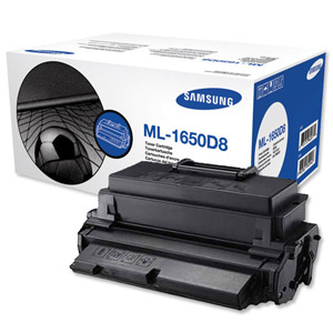 Samsung Laser Toner Cartridge Page Life 8000pp Black [for ML1650] Ref ML-1650D8/ELS