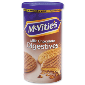 McVities Milk Chocolate Digestives Biscuits 250g Ref A06918