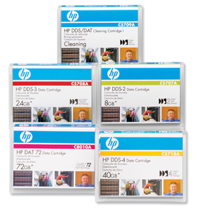 Hewlett Packard [HP] DDS125 Data Tape Cartridge 12-24GB 4mmx125m Ref C5708A