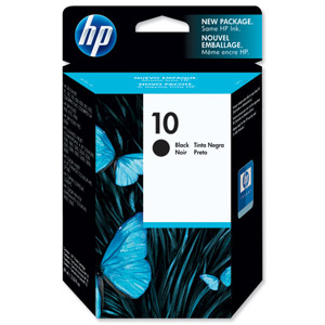 Hewlett Packard [HP] No.10 Inkjet Cartridge 69ml Black Ref C4844A