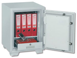 Phoenix Firefighter Safe 1 Hour Protection Dual Lock 67L Capacity 159Kg W500xD490xH792mm Ref 0422