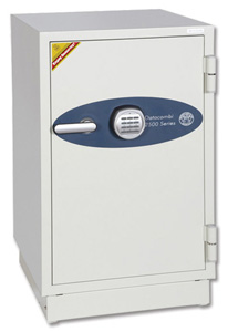 Phoenix Data Combi Safe Lockable Cash Drawer Fire Resistant 84L Capacity 129kg W520xD520xH905mm Ref 2502