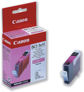 Canon BCI-3EM Inkjet Cartridge Page Life 340pp Magenta Ref 4481A002