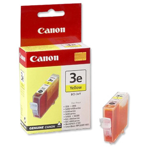 Canon BCI-3EY Inkjet Cartridge Page Life 340pp Yellow Ref 4482A002 Ident: 797D