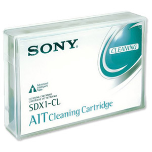 Sony AIT Cleaning Tape Cartridge for AIT-3 AIT-2 and AIT-1 Drives Ref SDX1CL